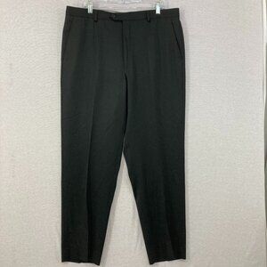 PAZONI Made in Italy 100% Wool Dress Pants size 38x32 Business Office Luxury